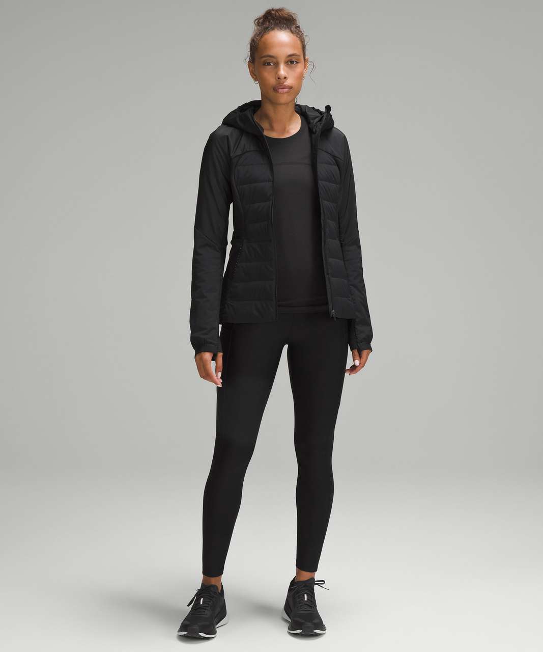 Lululemon Down for It All Jacket - Black - lulu fanatics