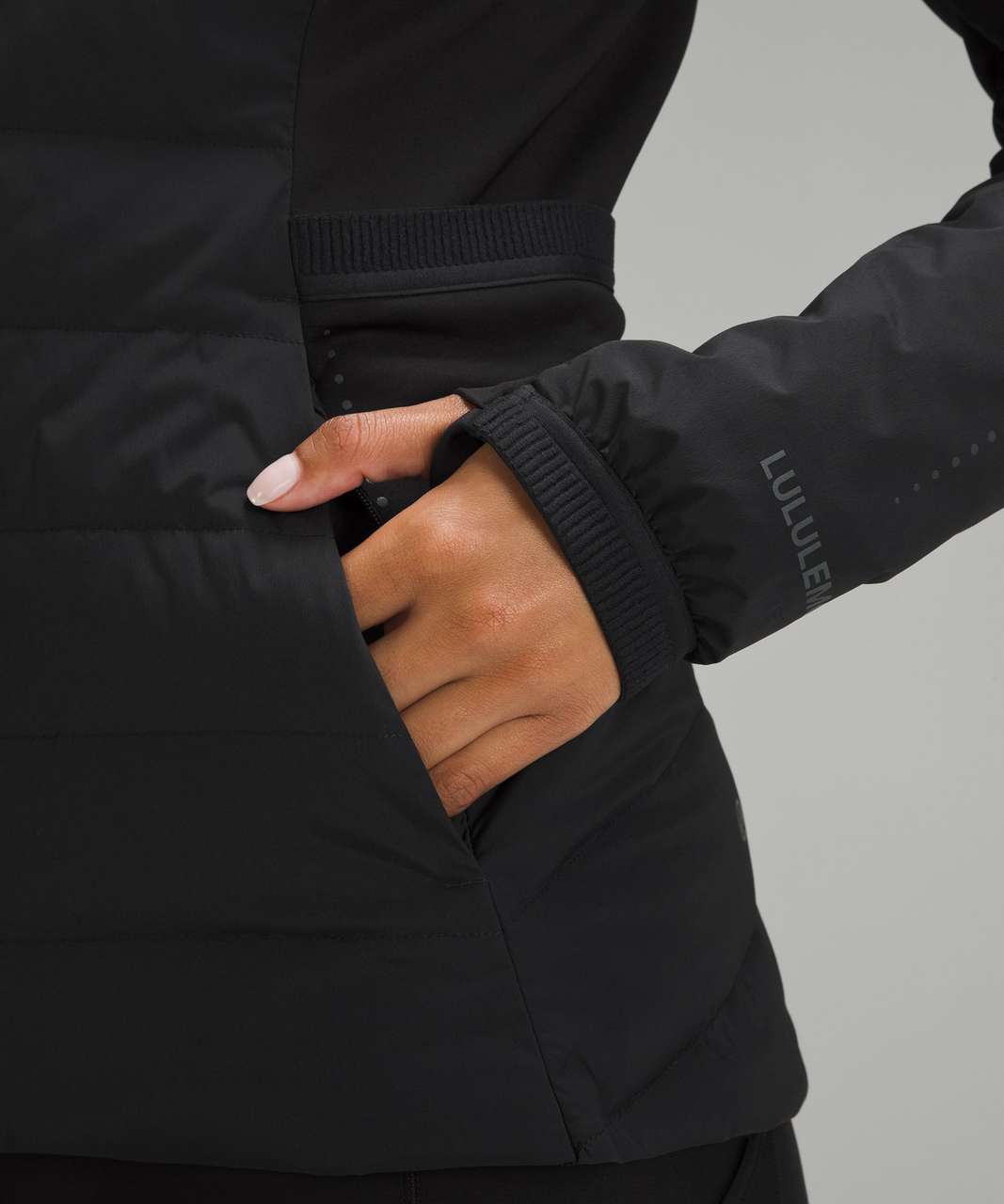 Lululemon Down for It All Jacket - Black - lulu fanatics