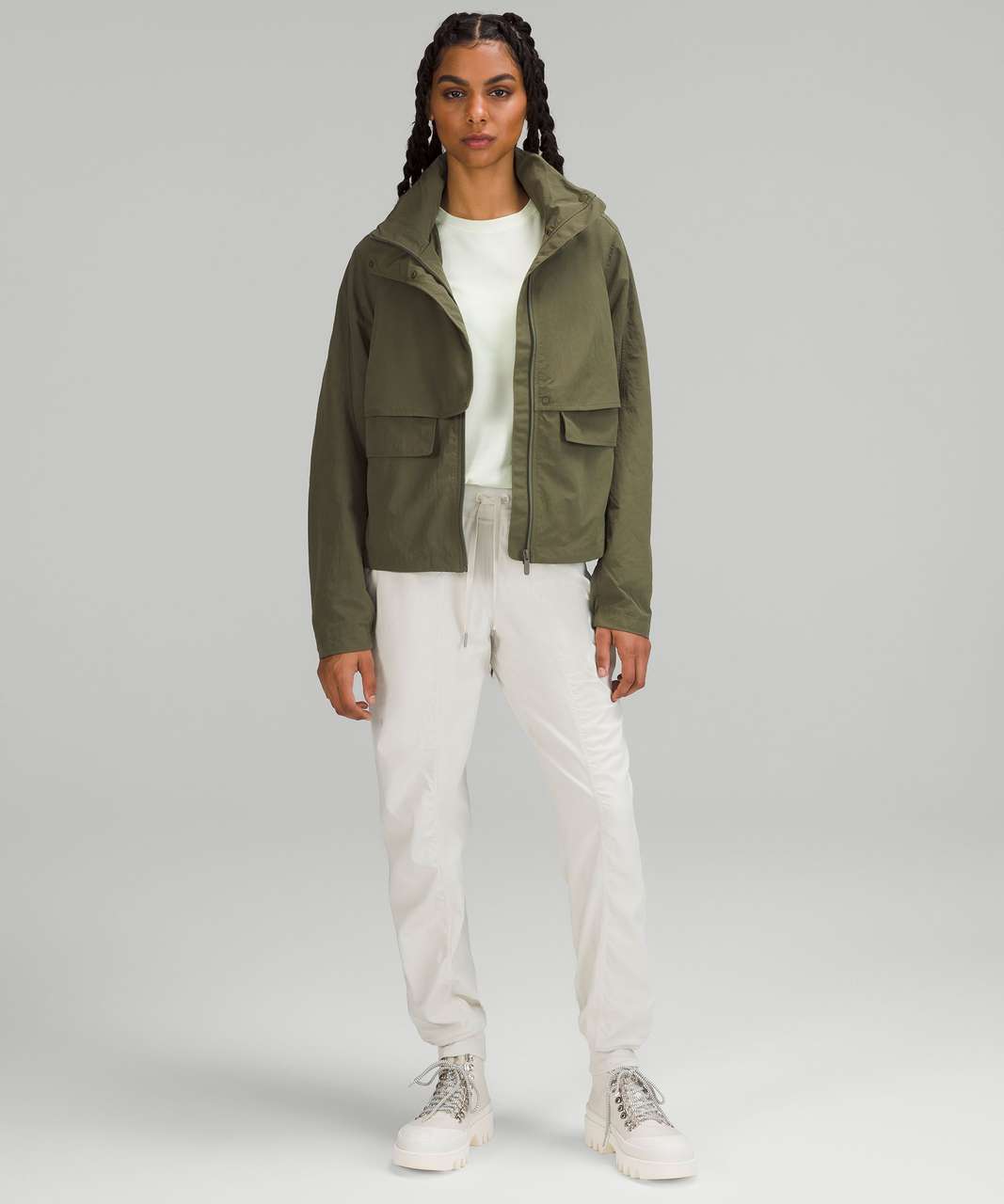 Lululemon Always Effortless Jacket - Medium Olive