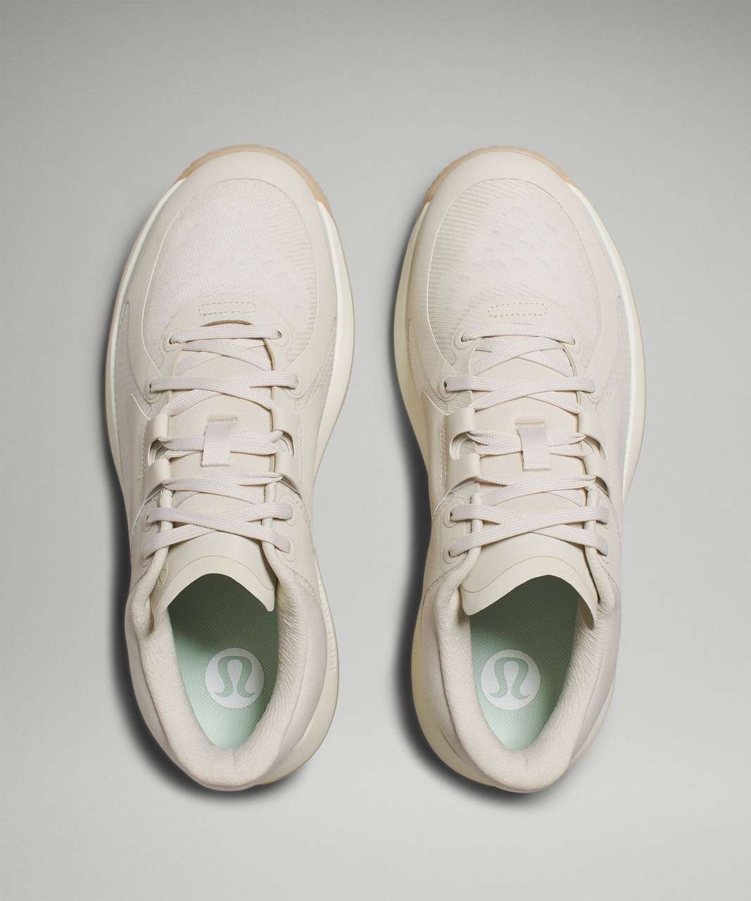 Lululemon Strongfeel Womens Training Shoe - Natural Ivory / Lemon Sorbet /  Trench - lulu fanatics