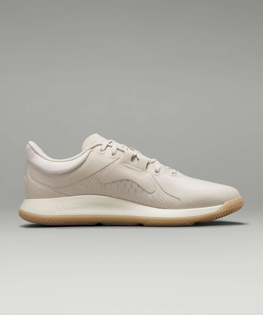 Lululemon Strongfeel Womens Training Shoe - Natural Ivory / Lemon Sorbet / Trench