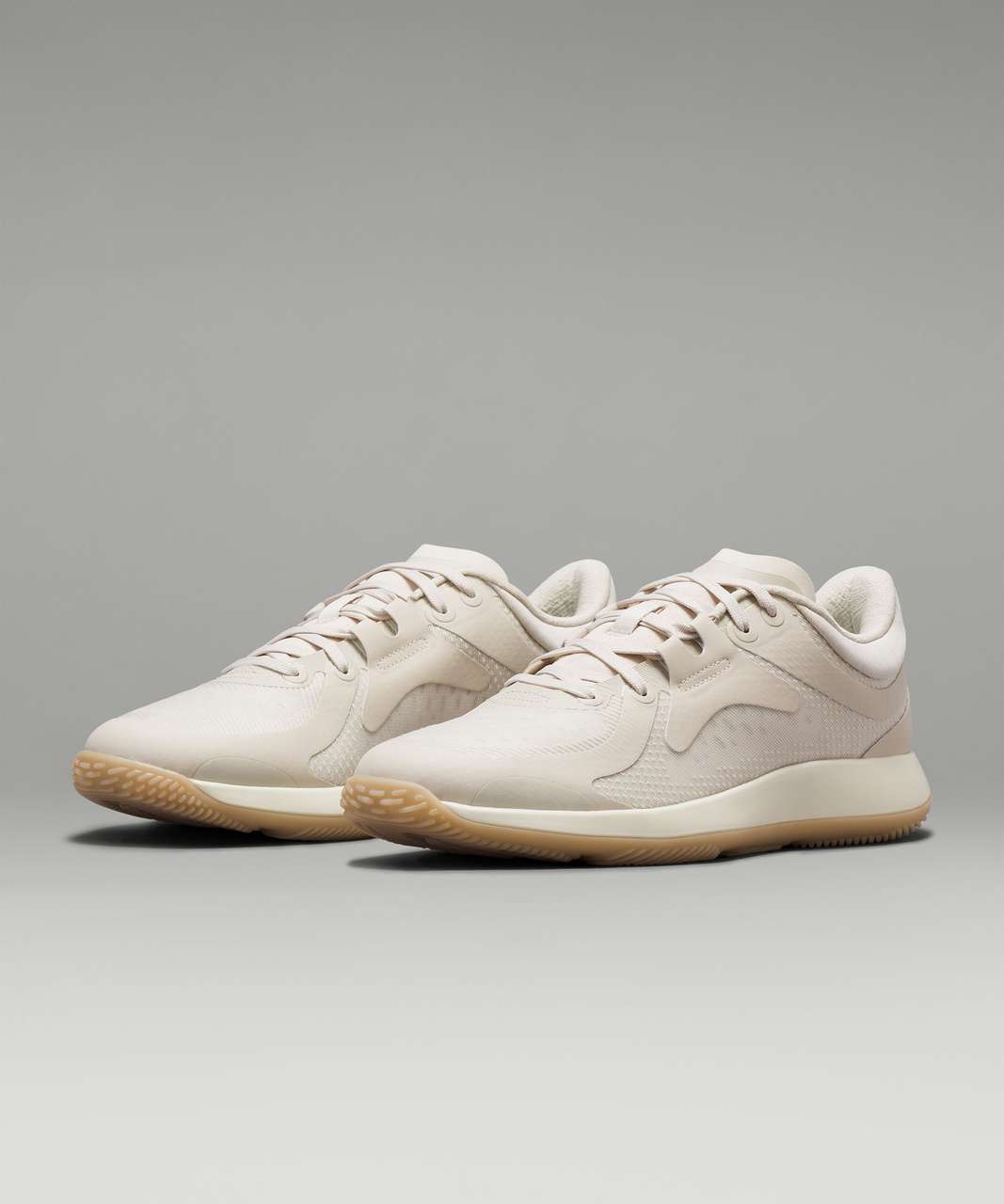 Lululemon Strongfeel Womens Training Shoe - Natural Ivory / Lemon Sorbet /  Trench - lulu fanatics