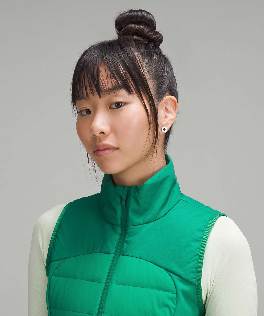 Lululemon Down for It All Vest - Raceway Green