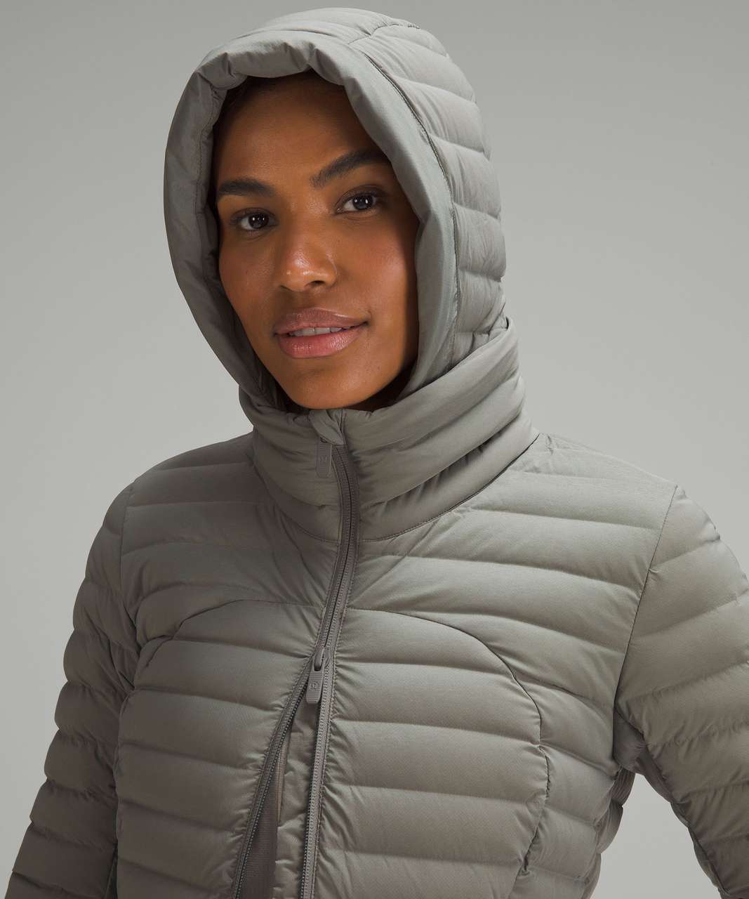 Grey Pack it Down quilted down gilet, lululemon