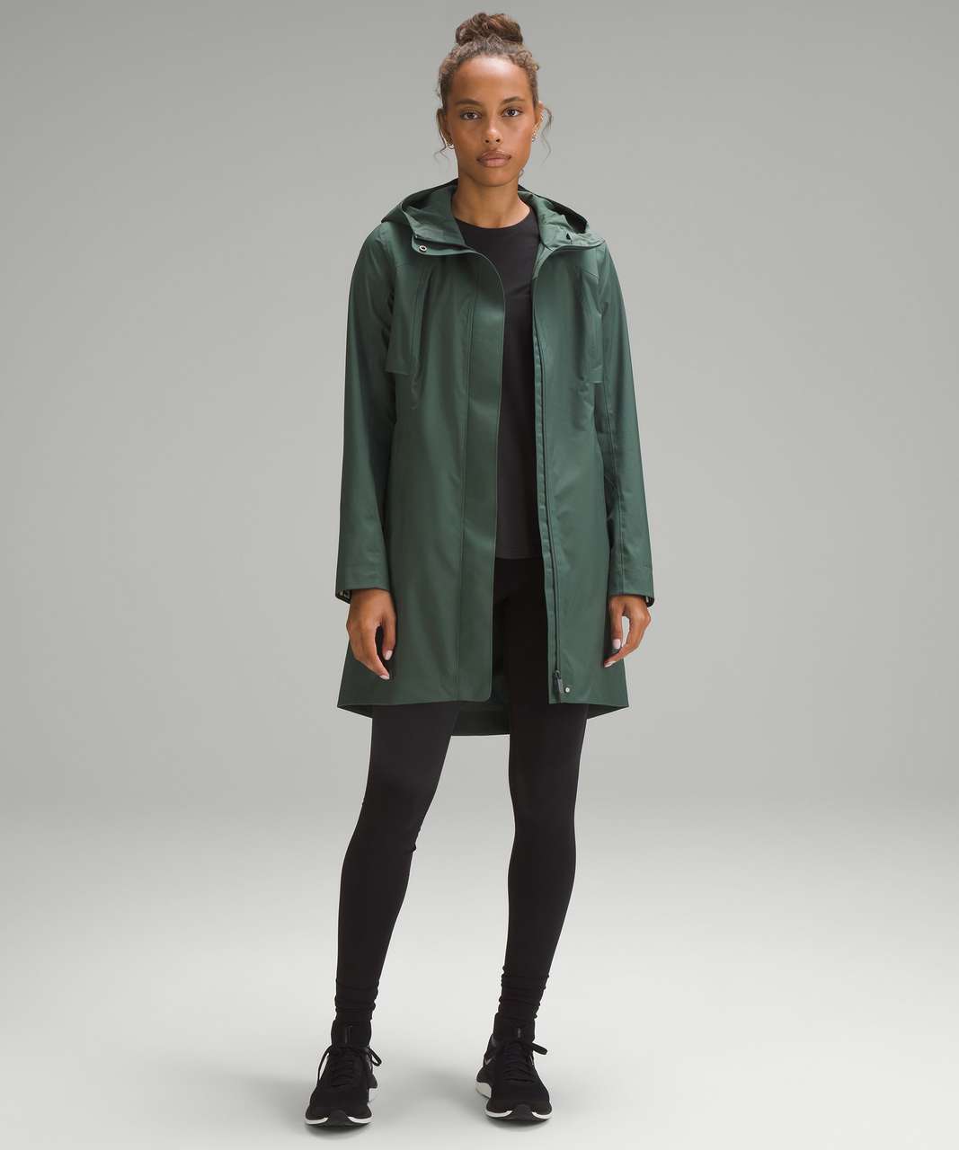 Lululemon Rain Rebel Jacket - Dark Forest