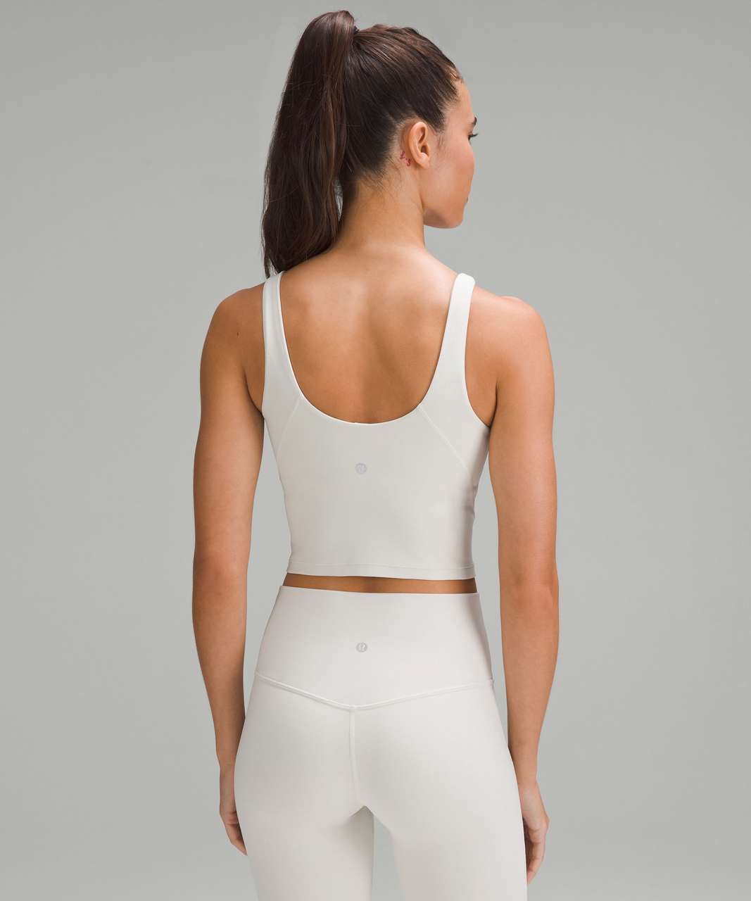 Lululemon Align Tank *Nulu Size 10 A/B cup White WHT 56453