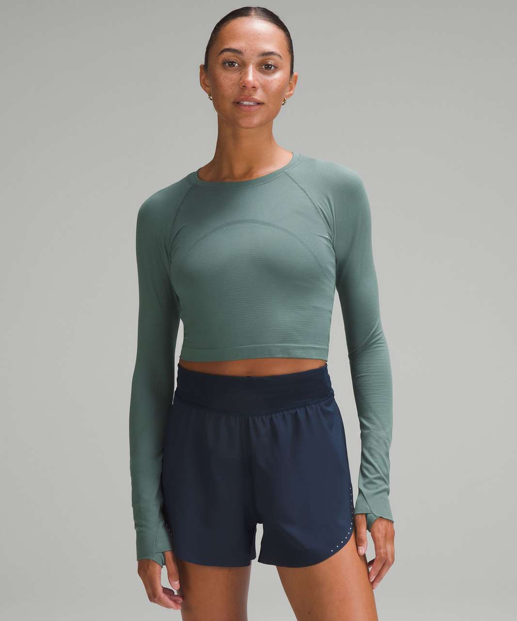 Swiftly Tech Cropped Long-Sleeve … curated on LTK