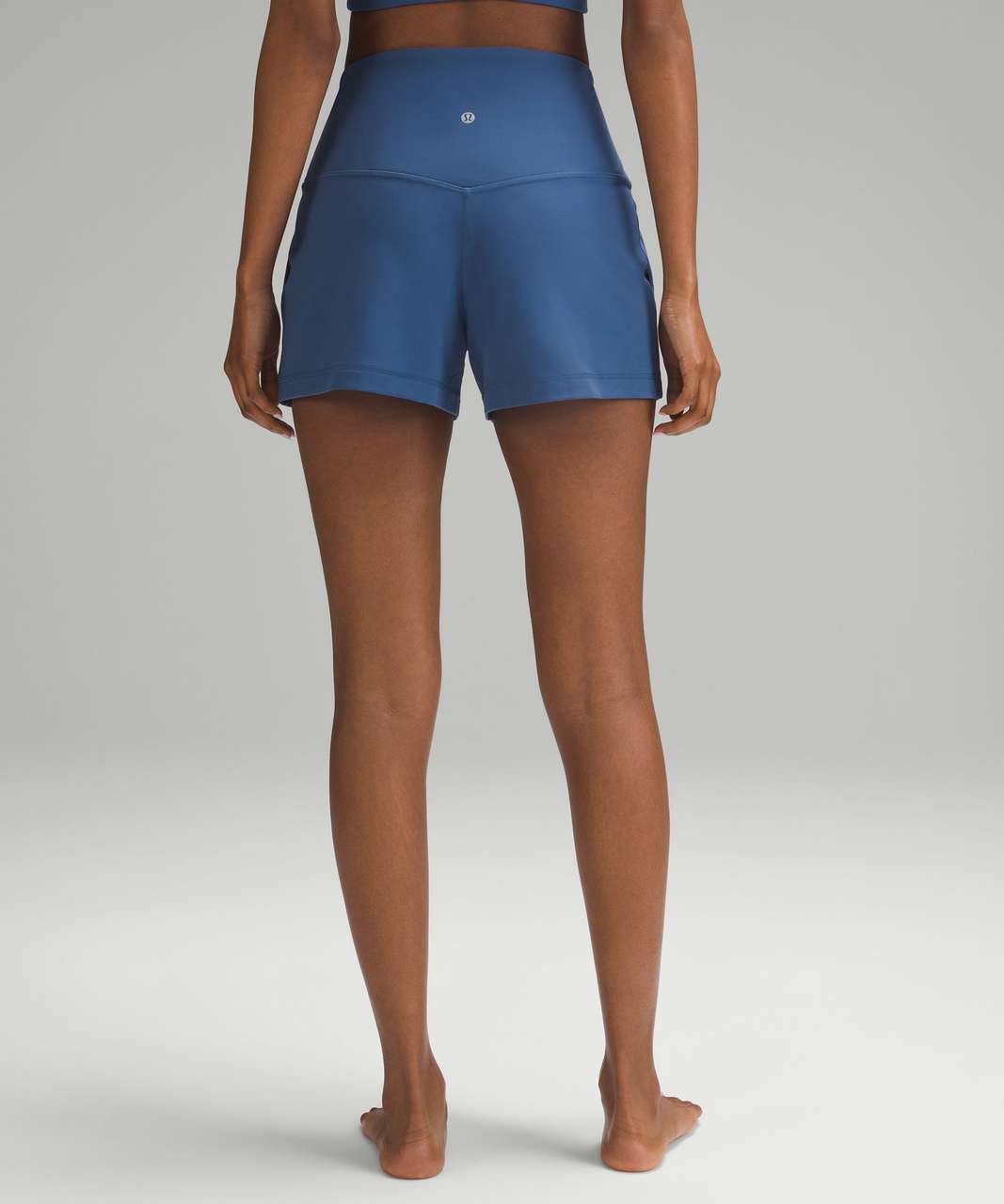 Lululemon Align Curve Seam High-Rise Short 6 Utility Blue UTYB Women's  Size 14