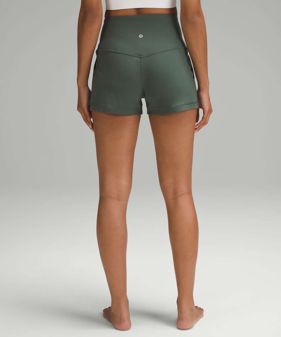 Lululemon Align High-Rise Short 8 - Grey Sage - lulu fanatics