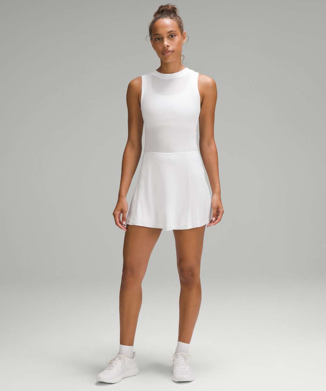 Lululemon Swiftly Tech Cross-Back Dress *Tennis - White / White - lulu ...