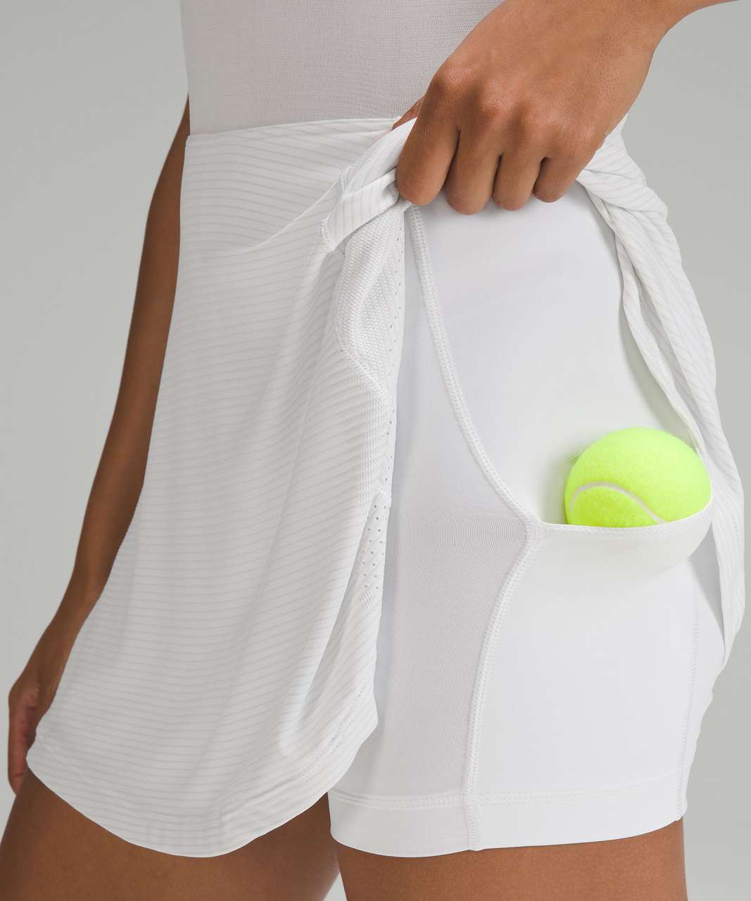 Lululemon Swiftly Tech Cross-Back Dress *Tennis - White / White