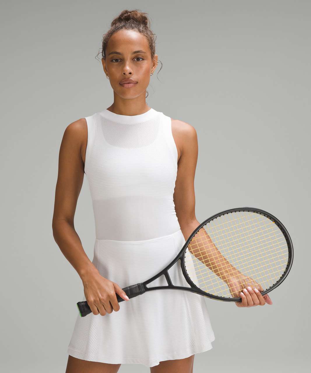 Lululemon Swiftly Tech Cross-Back Dress *Tennis - White / White