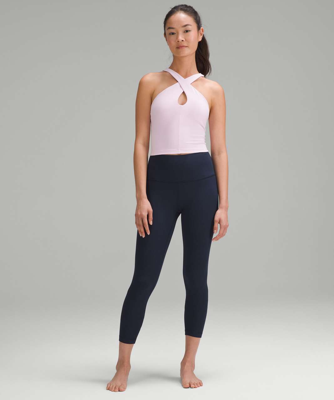 Lululemon Align Keyhole Halter Tank Top - Meadowsweet Pink - lulu fanatics