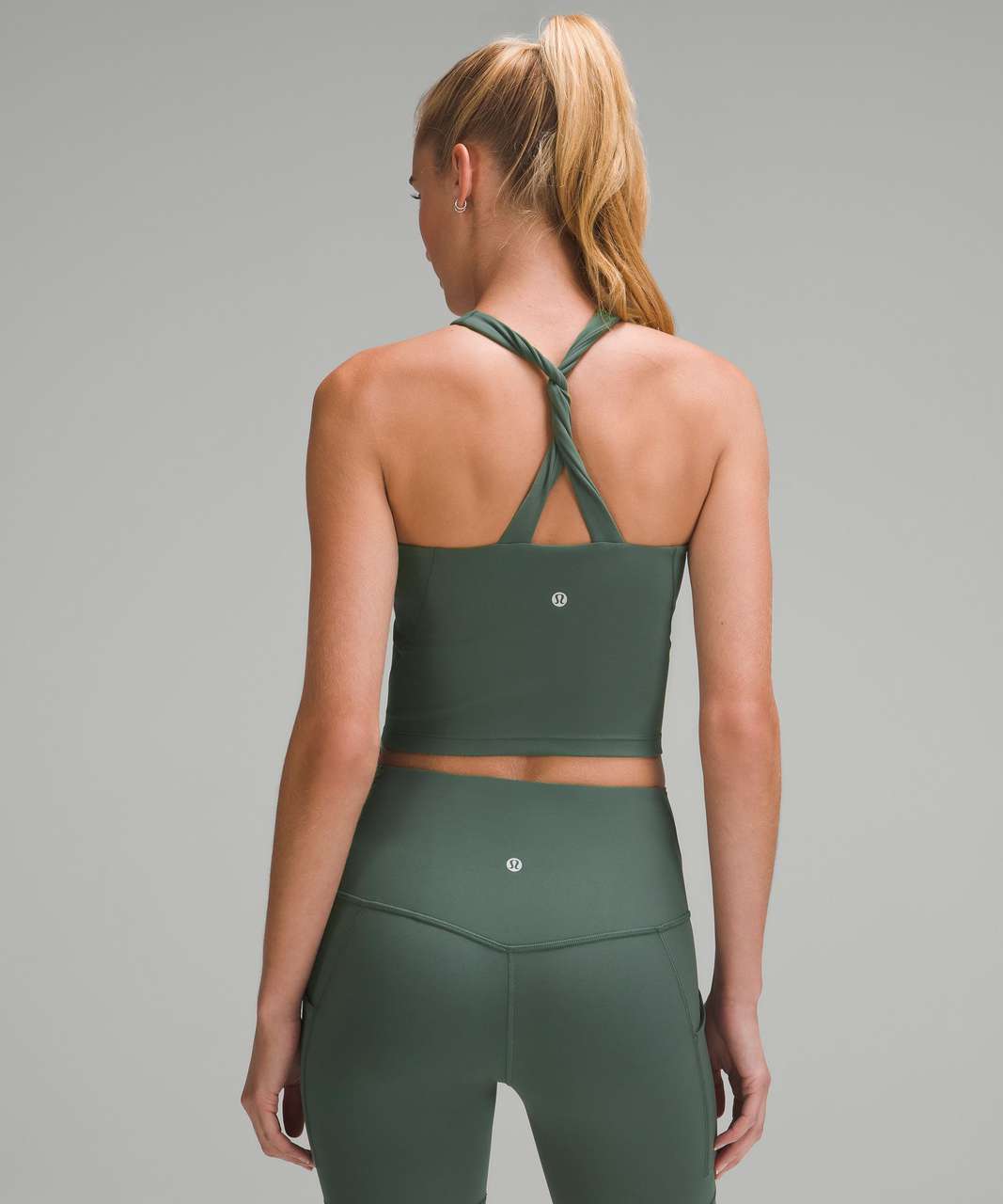 Lululemon Align High-Neck Tank in Dark Forest, Women's Fashion, Activewear  on Carousell