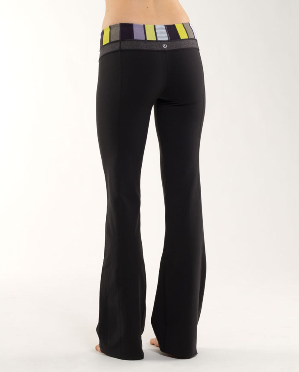 Lululemon Groove Pant *Slim (Tall) - Black Swan / Herringbone