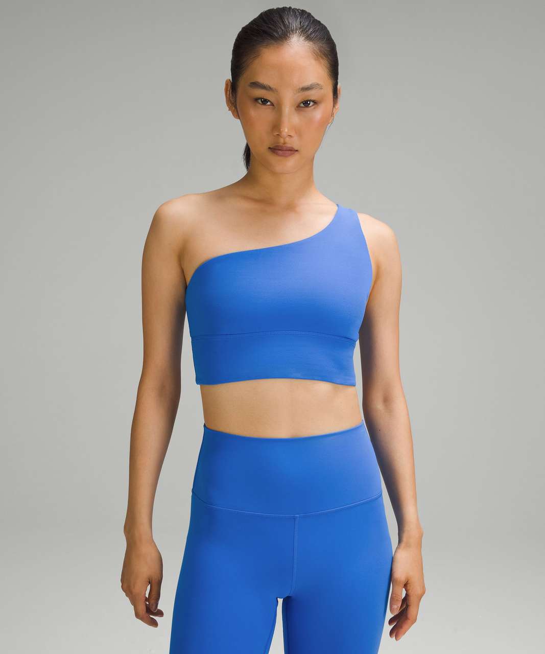 Lululemon Align Asymmetrical Bra *Light Support, A/B Cup - Pipe Dream Blue  - lulu fanatics