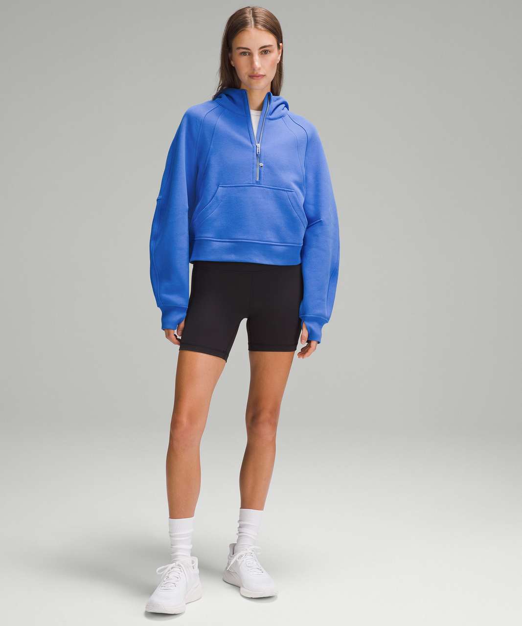 Mineral blue scuba half zip is here + blue/green scuba color