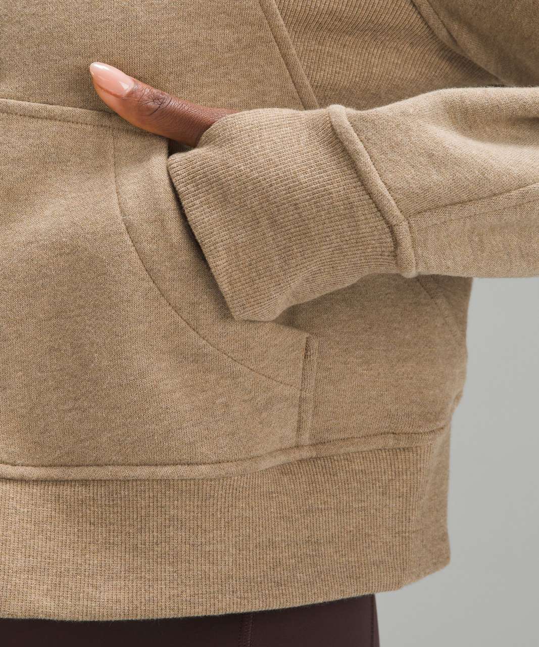 Lululemon Scuba Oversized Half-Zip Hoodie - Heathered Allspice