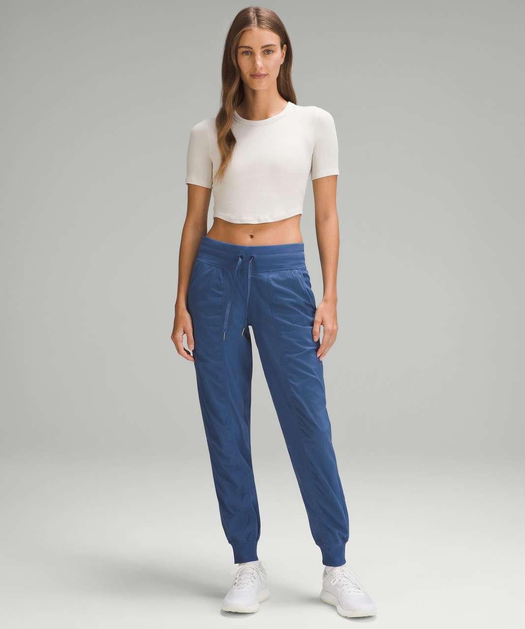 Dance Studio Mid Rise Full Length Pant navy blue｜TikTok Search