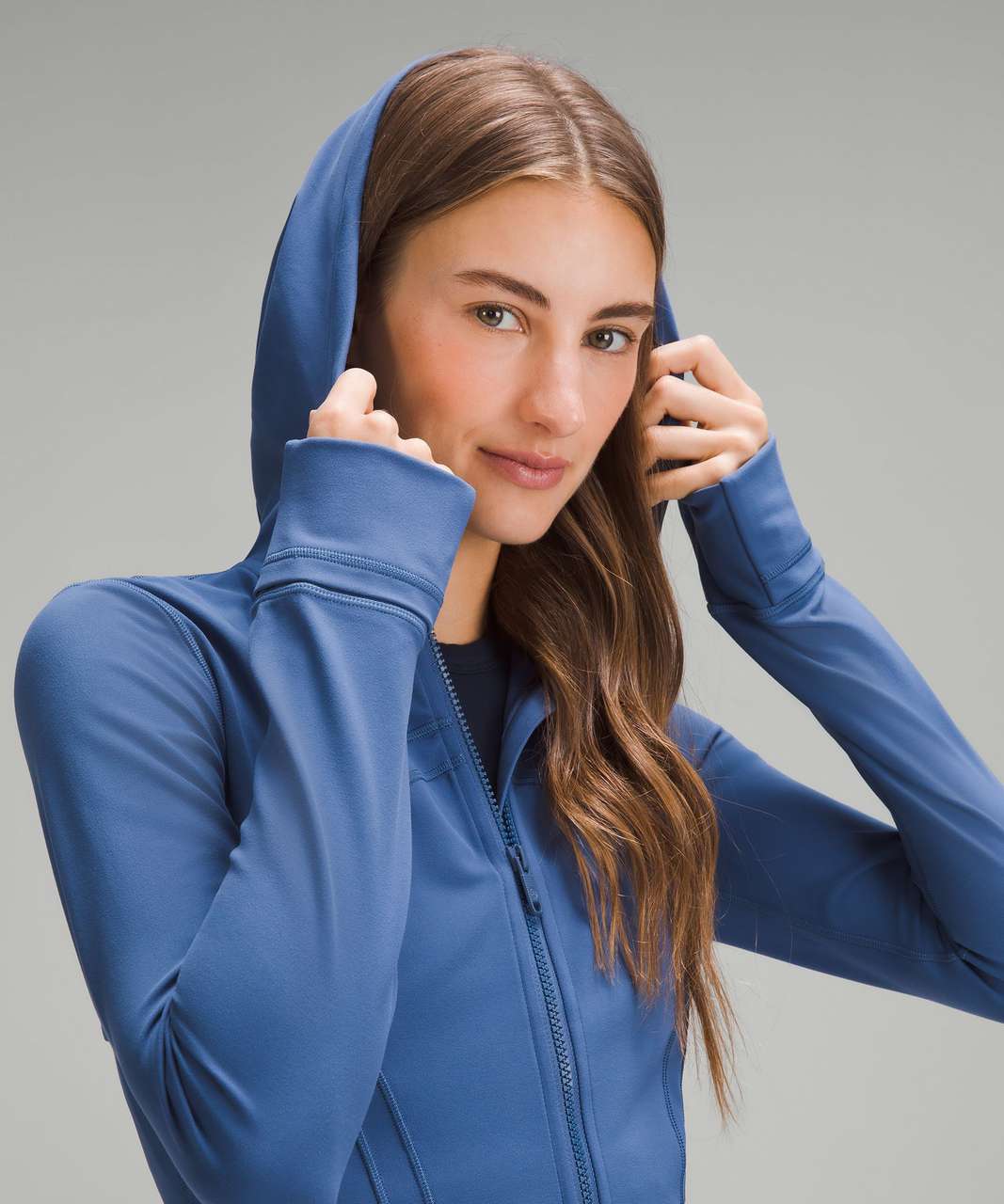 Buy Lululemon Hooded Define Jacket Nulu - Pitch Blue At 30% Off