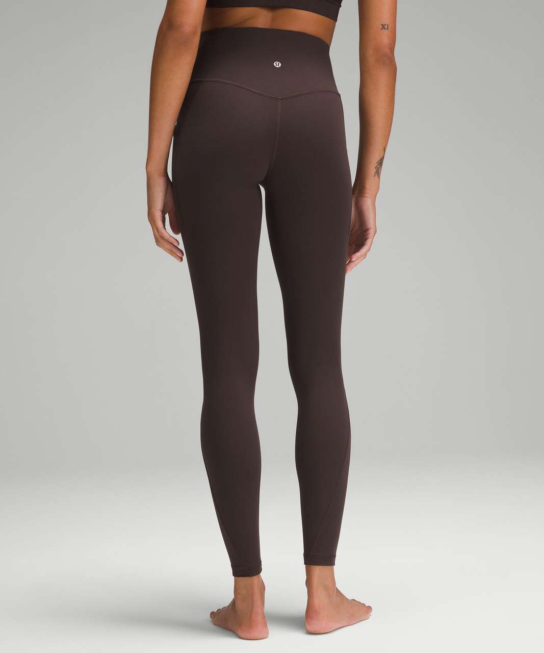 Lululemon Nulu Colour Block High-Rise Tight 25 - Black / True Navy - lulu  fanatics