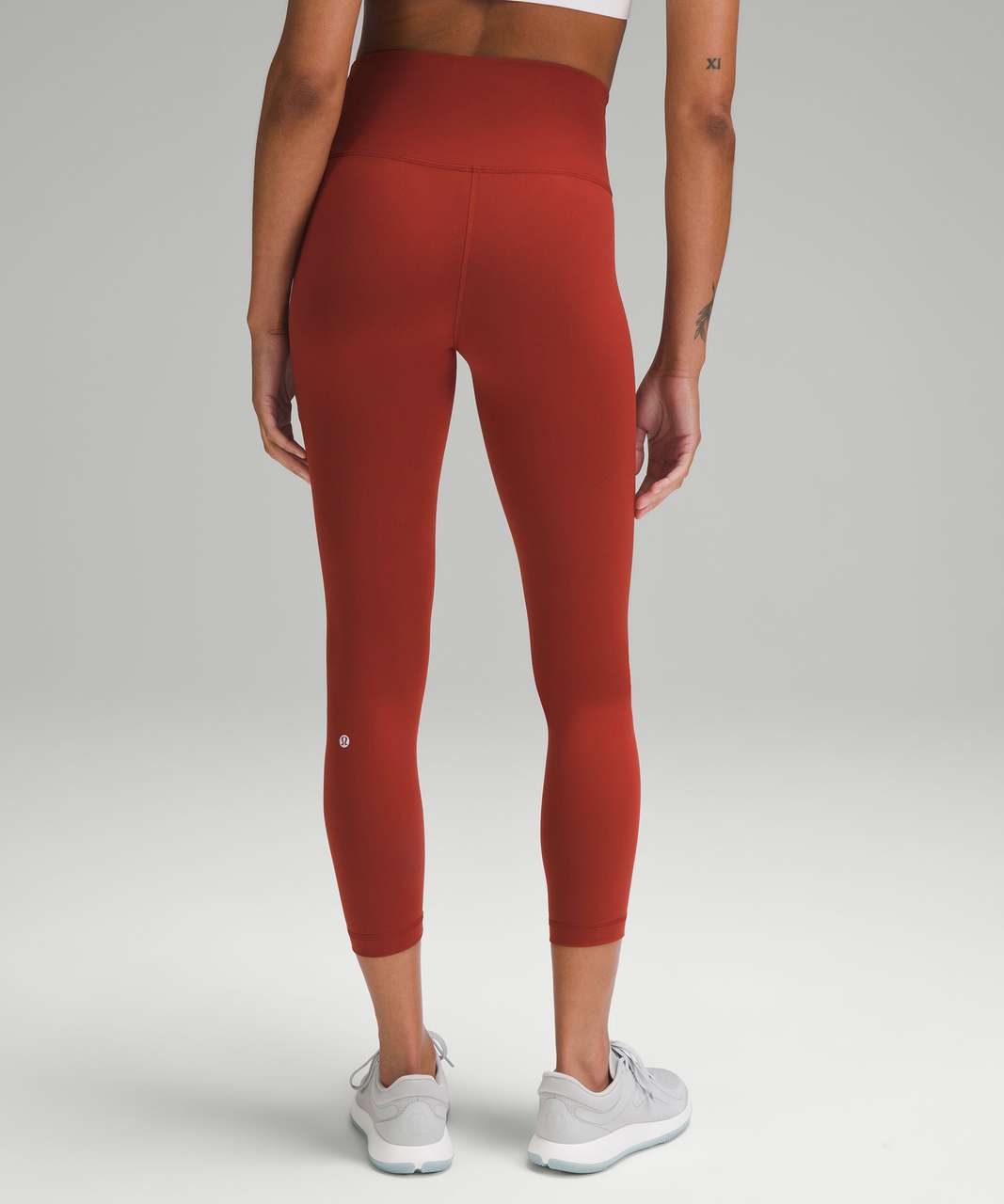 Lululemon Wunder Train High-Rise Tight 25" - Terra Orange