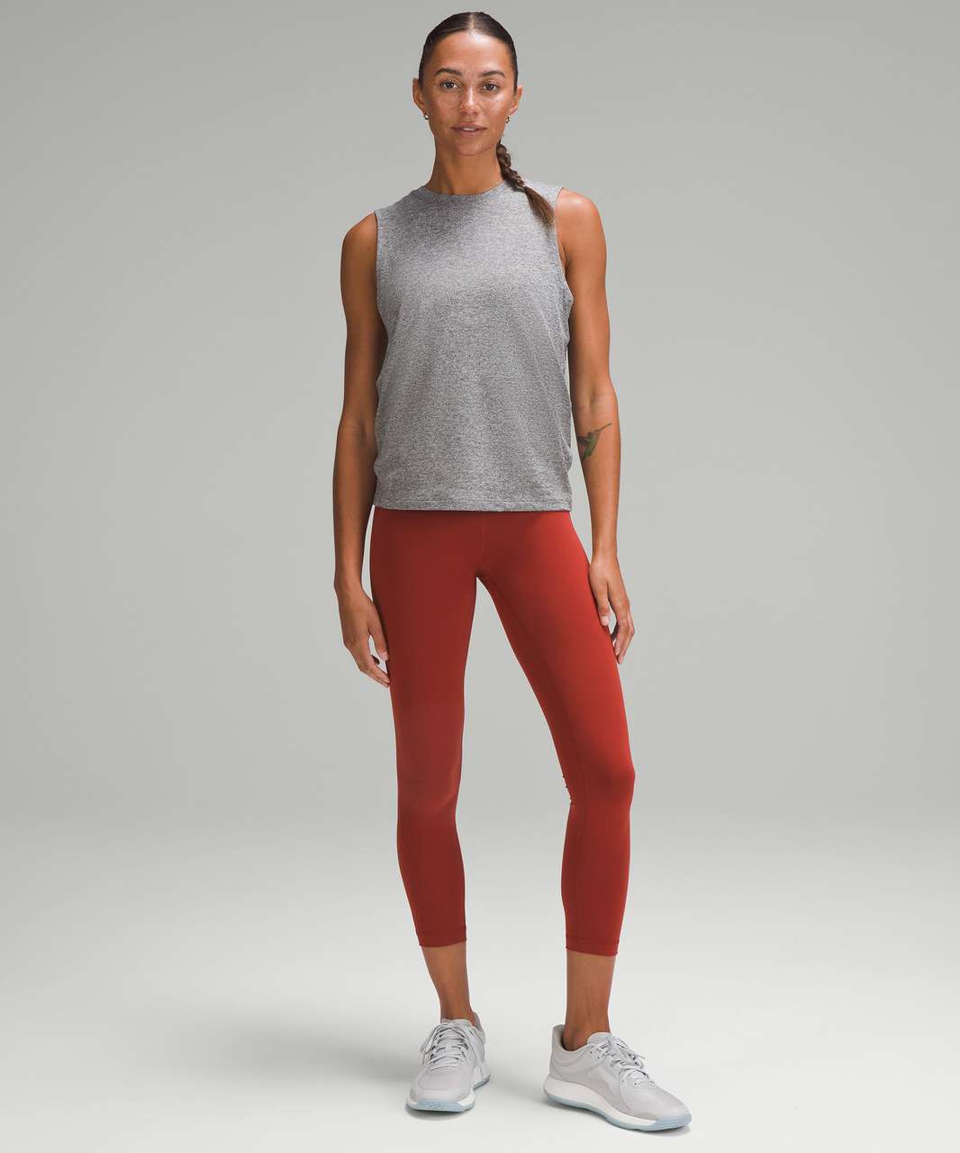 Lululemon Wunder Train High-Rise Tight 25" - Terra Orange