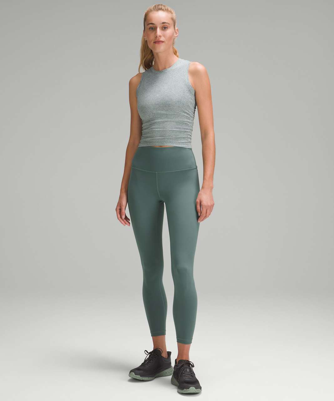 Lululemon Wunder Train High-Rise Tight 25" - Medium Forest