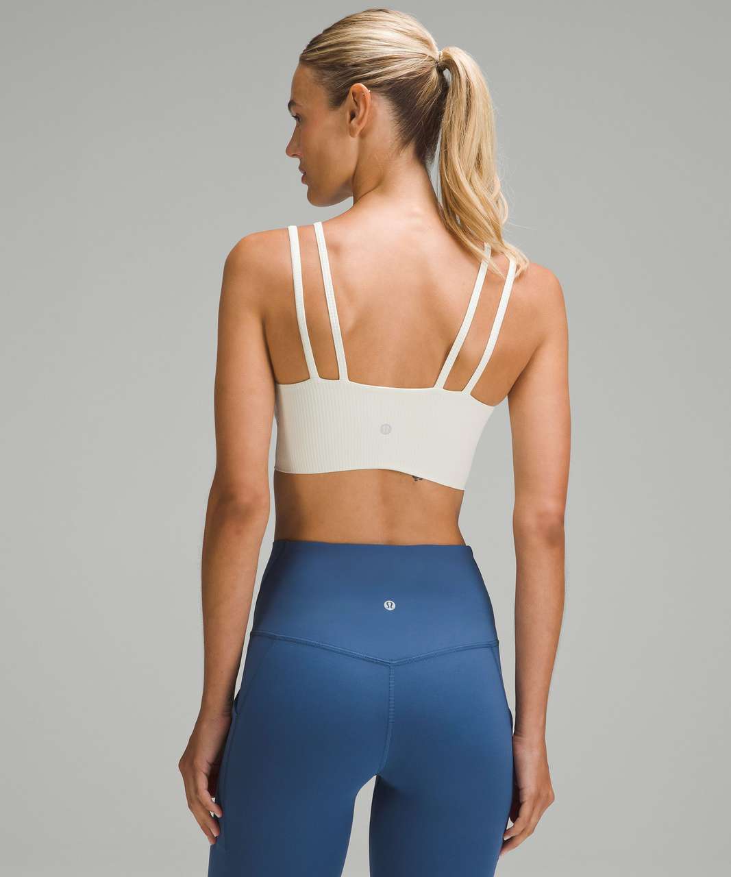 Lululemon Like a Cloud Ribbed Bra *Light Support, B/C Cup - Purple Ash -  lulu fanatics