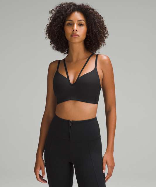 ASOS DESIGN Blaisha rib crop bra