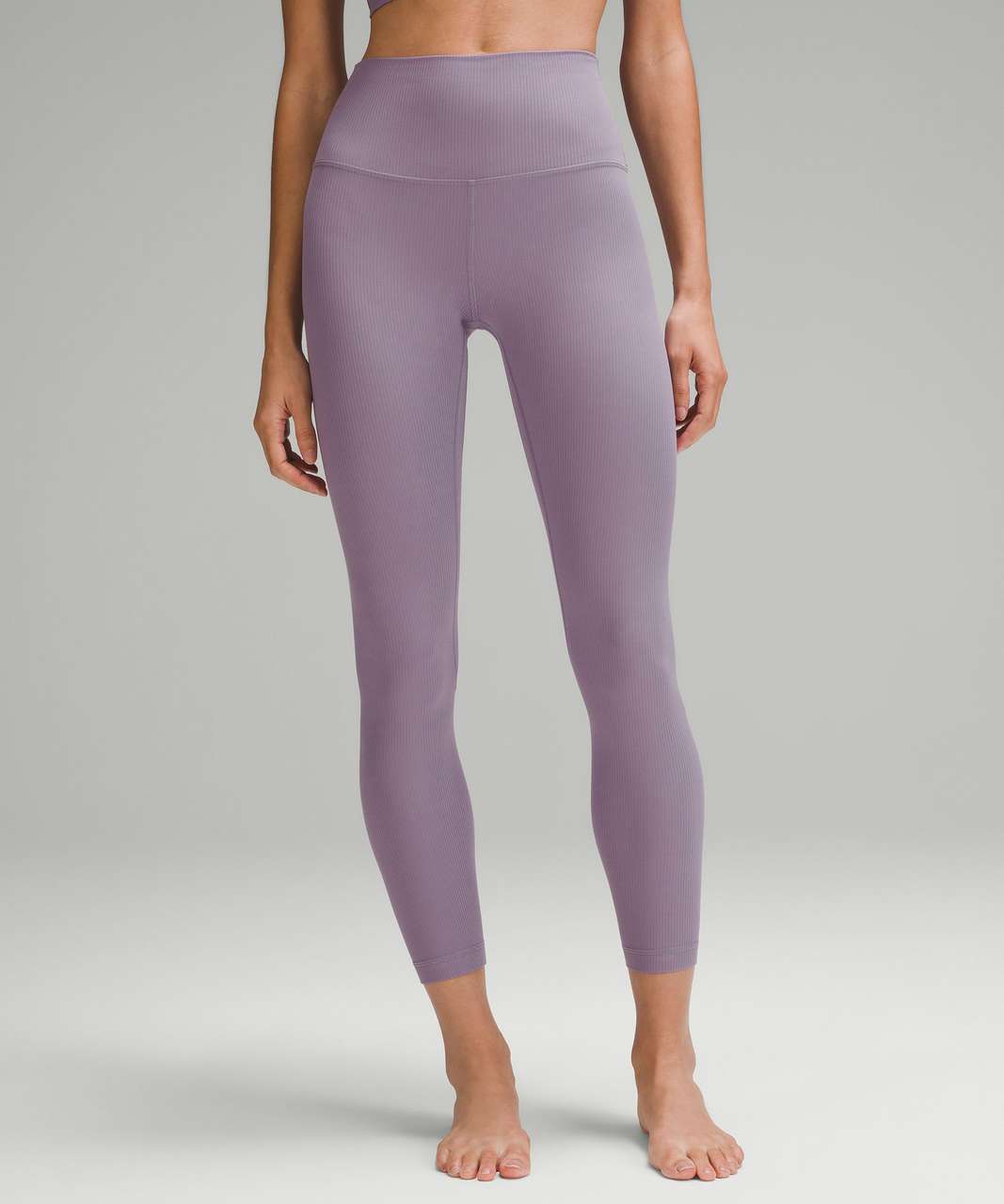 Lululemon Align Ribbed High-Rise Pant 25" - Purple Ash