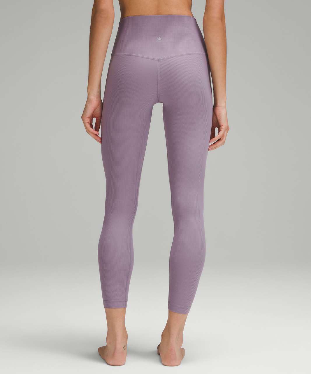 Lululemon Align Ribbed High-Rise Pant 25 - Purple Ash - lulu fanatics