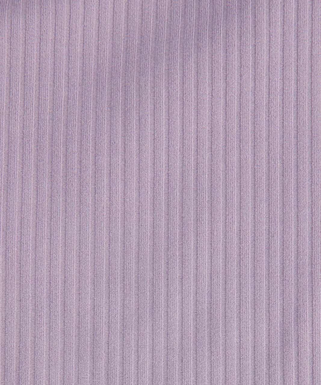 Lululemon Athletica violet logo violet brickwall, Lululemon