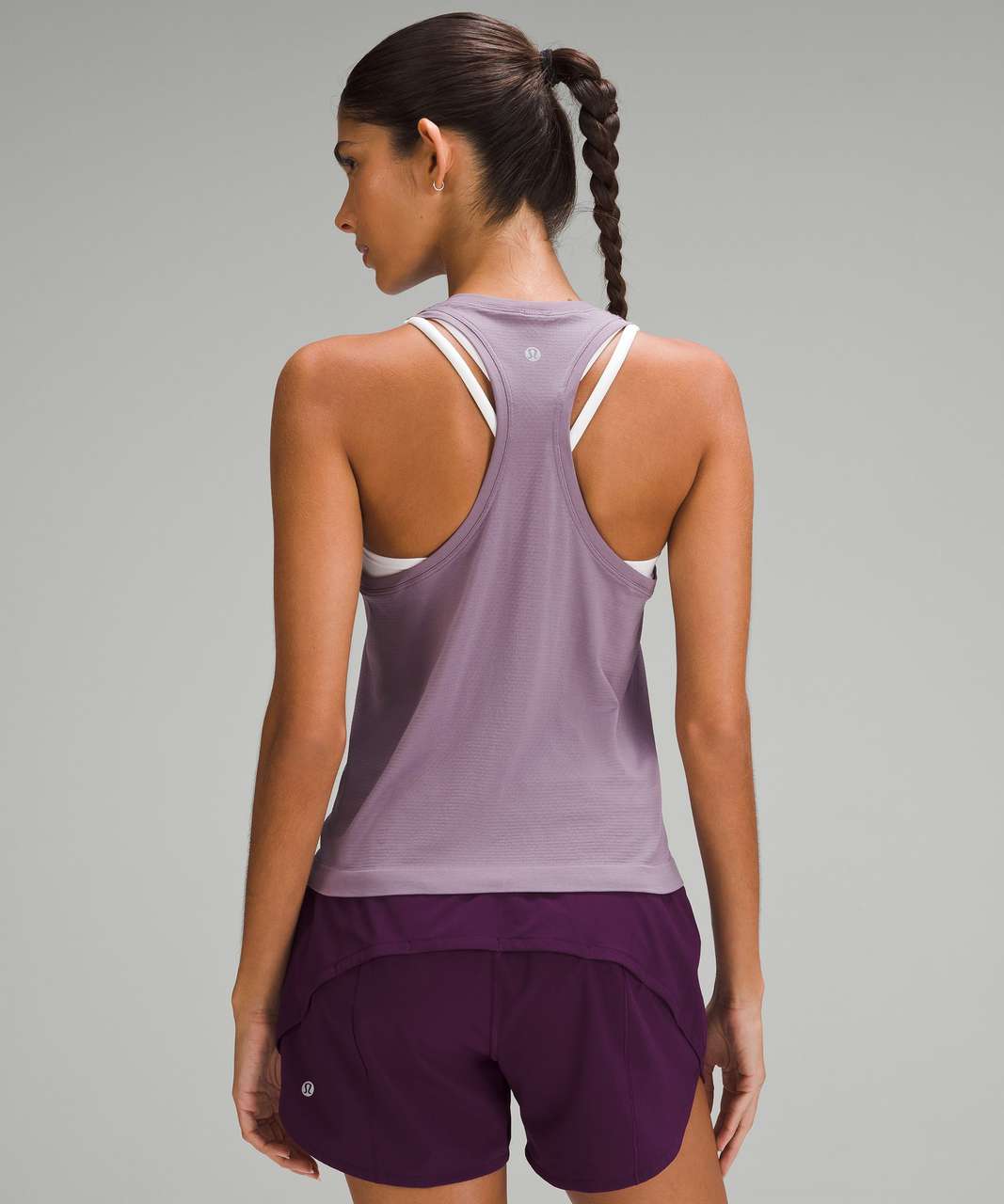 LULULEMON SEAWHEEZE LIGHTWEIGHT Run Kit Tank Top-Sz 4-Dusky Lavender  £142.25 - PicClick UK