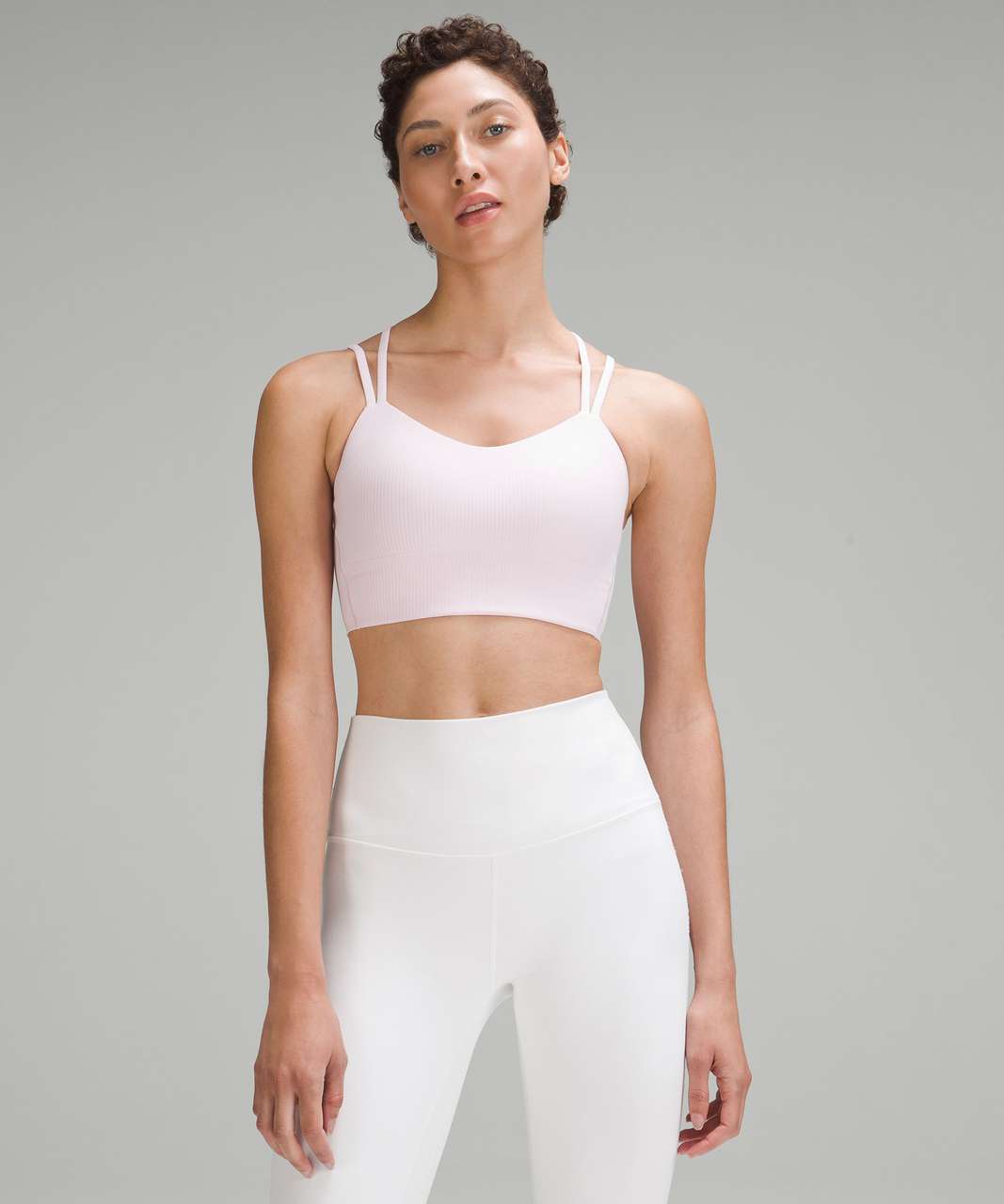 Like a Cloud Strappy Longline Sports Bra - Sweet Southern Prep