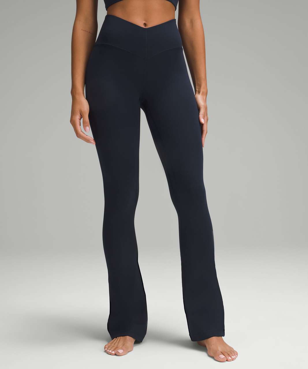 Lululemon Align V-Waist Mini-Flared Pant - Storm Teal - lulu fanatics