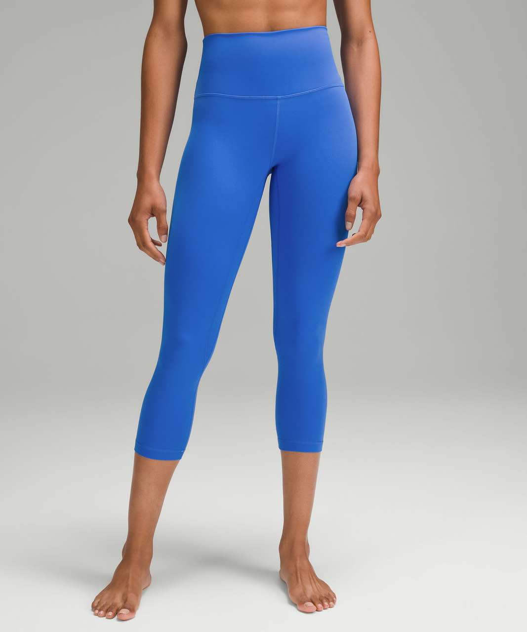 Spyder Tech Flex Solid Cropped Leggings in Blue