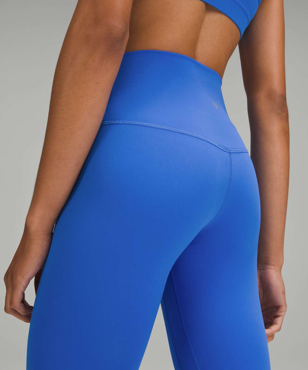 Lululemon Align High-Rise Crop 21 - Pipe Dream Blue - lulu fanatics