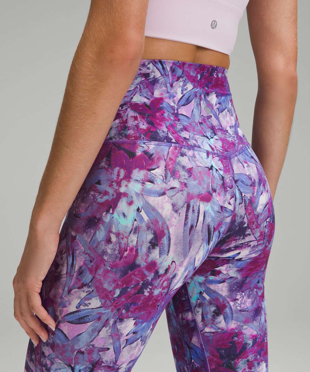 Lululemon Align High-Rise Crop 21" - Iridescent Floral Multi