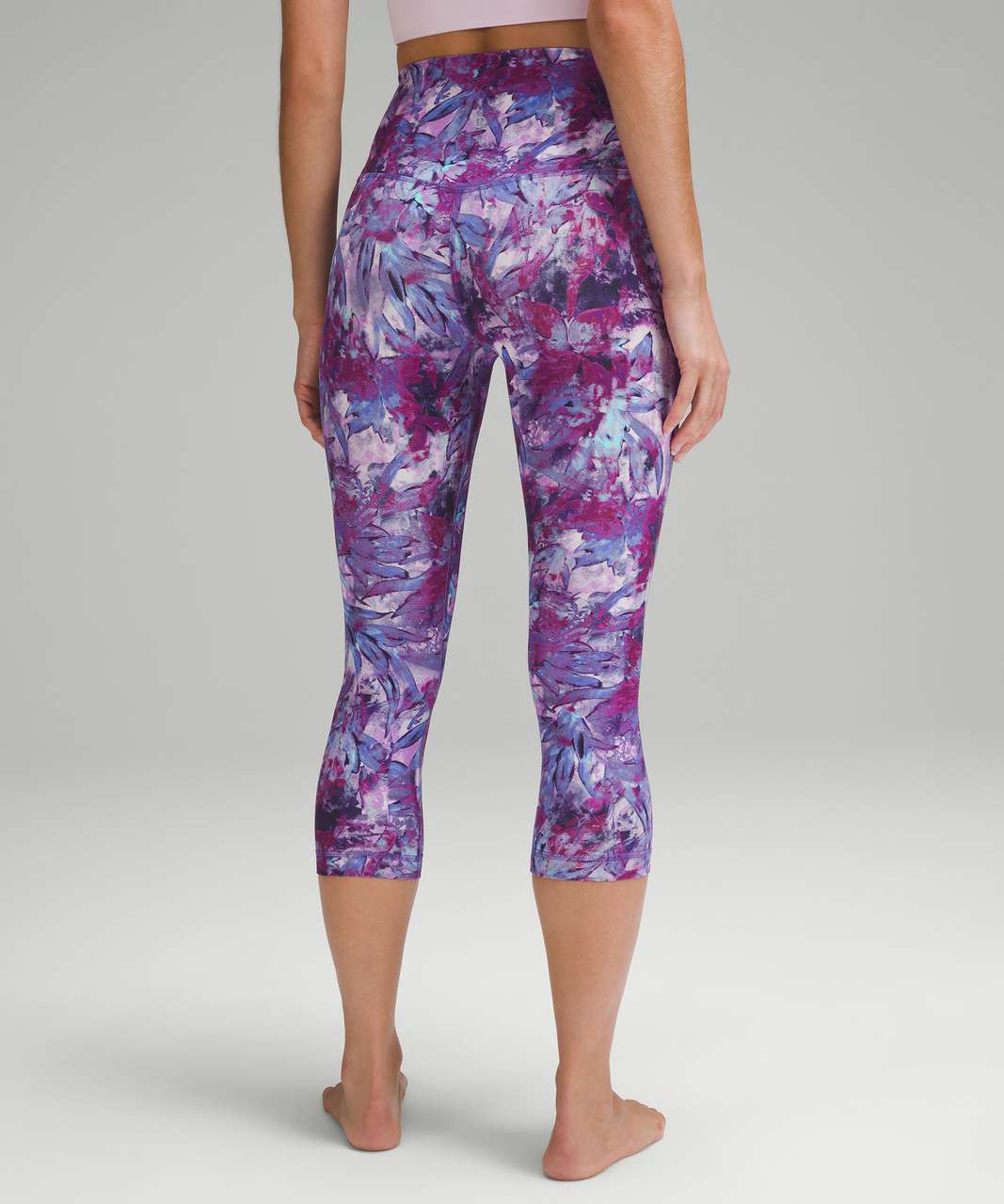 Lululemon Align High-Rise Crop 21" - Iridescent Floral Multi