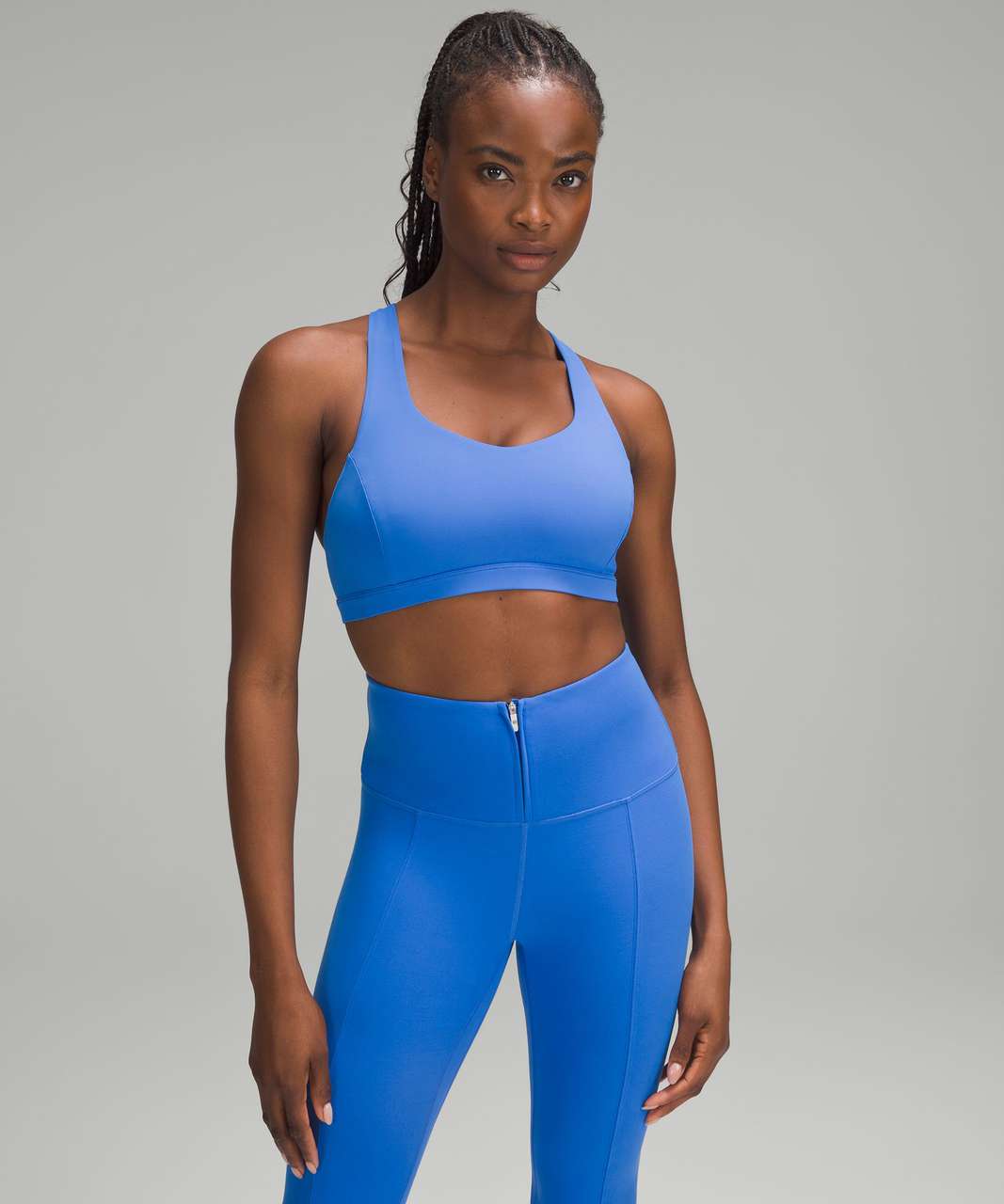 Lululemon Free To Be Serene Bra *Light Support, C/D Cup - Regatta Blue -  lulu fanatics