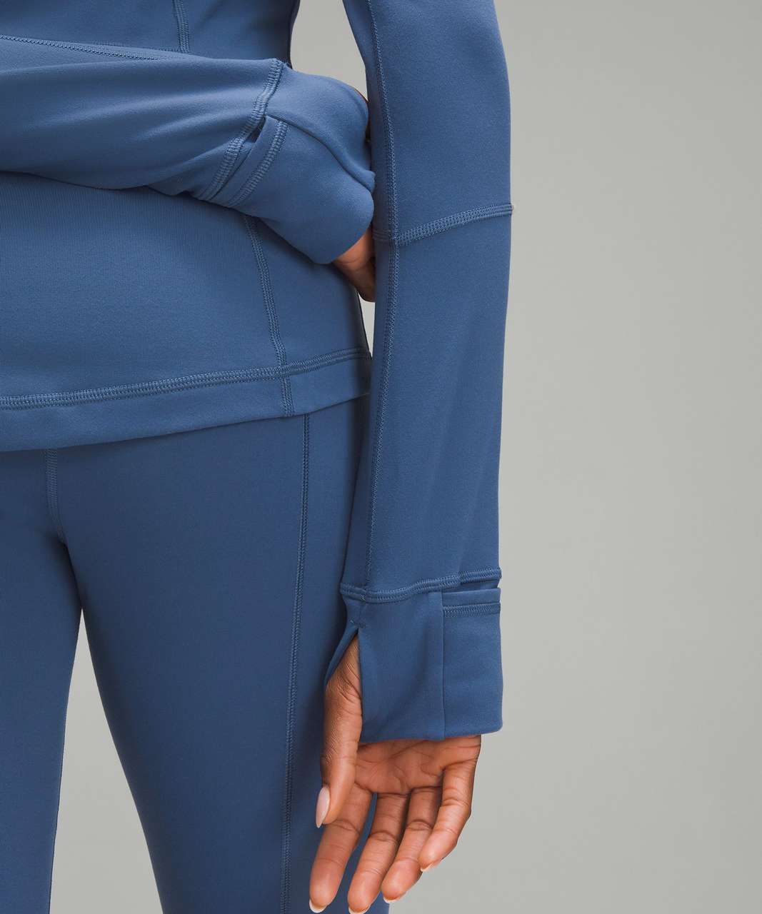 Track Define Jacket *Luon - Powder Blue - 10 at Lululemon