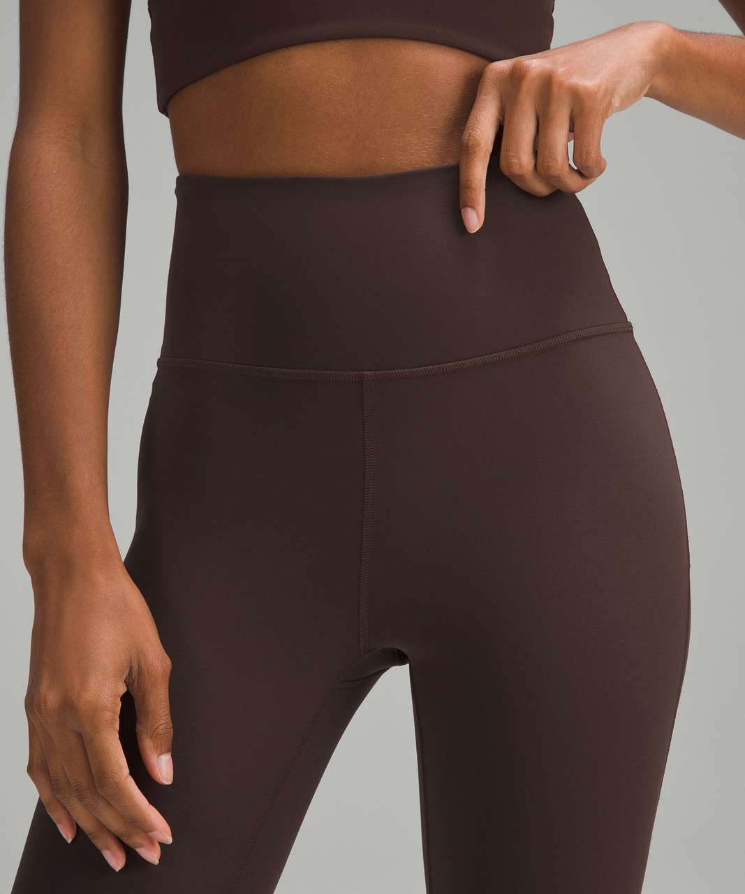 Lululemon Groove Super-High-Rise Flared Pant Nulu *Regular - Espresso - lulu  fanatics