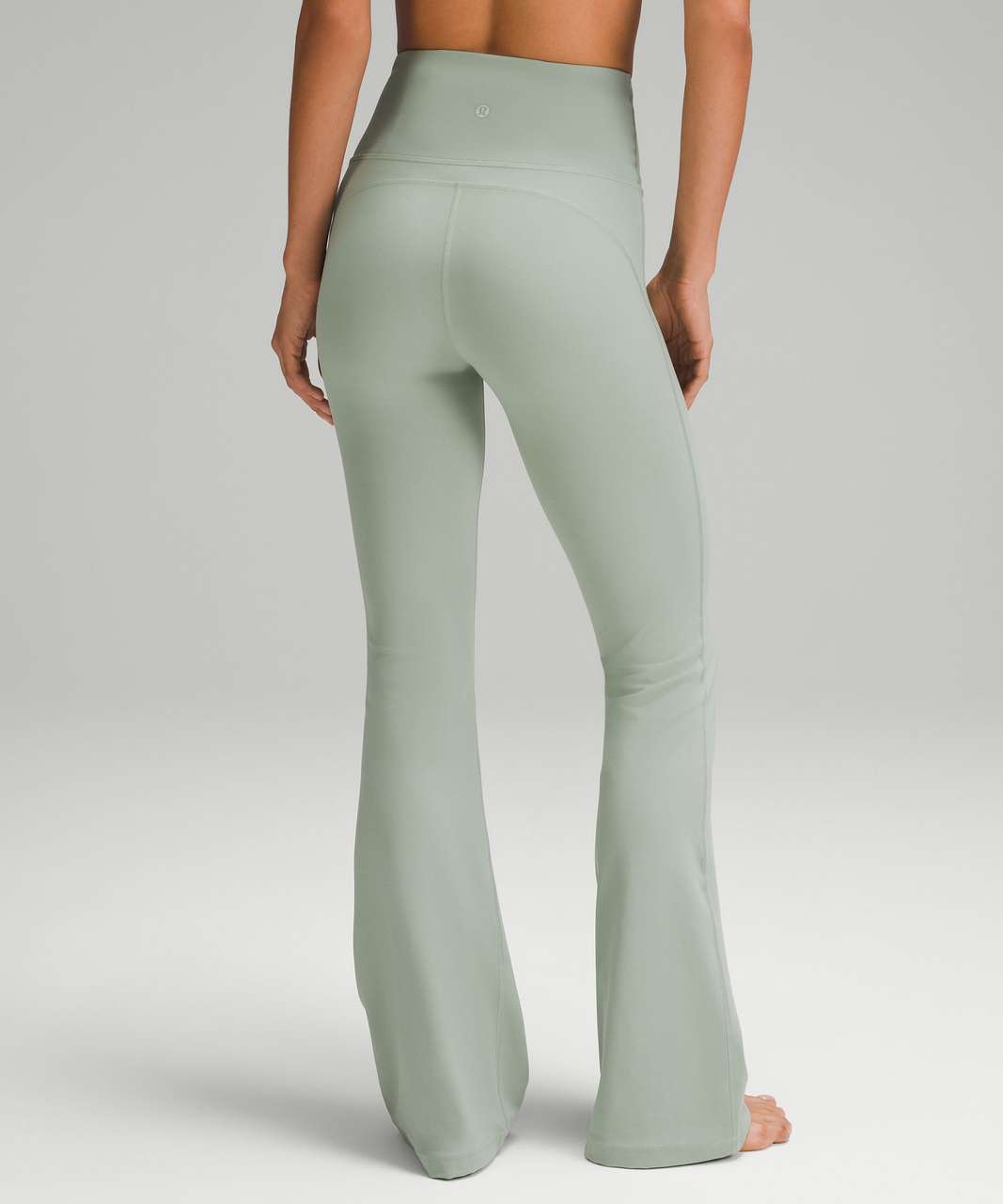 Lululemon Groove Super-High-Rise Flared Pant Nulu *Regular - Palm Court -  lulu fanatics