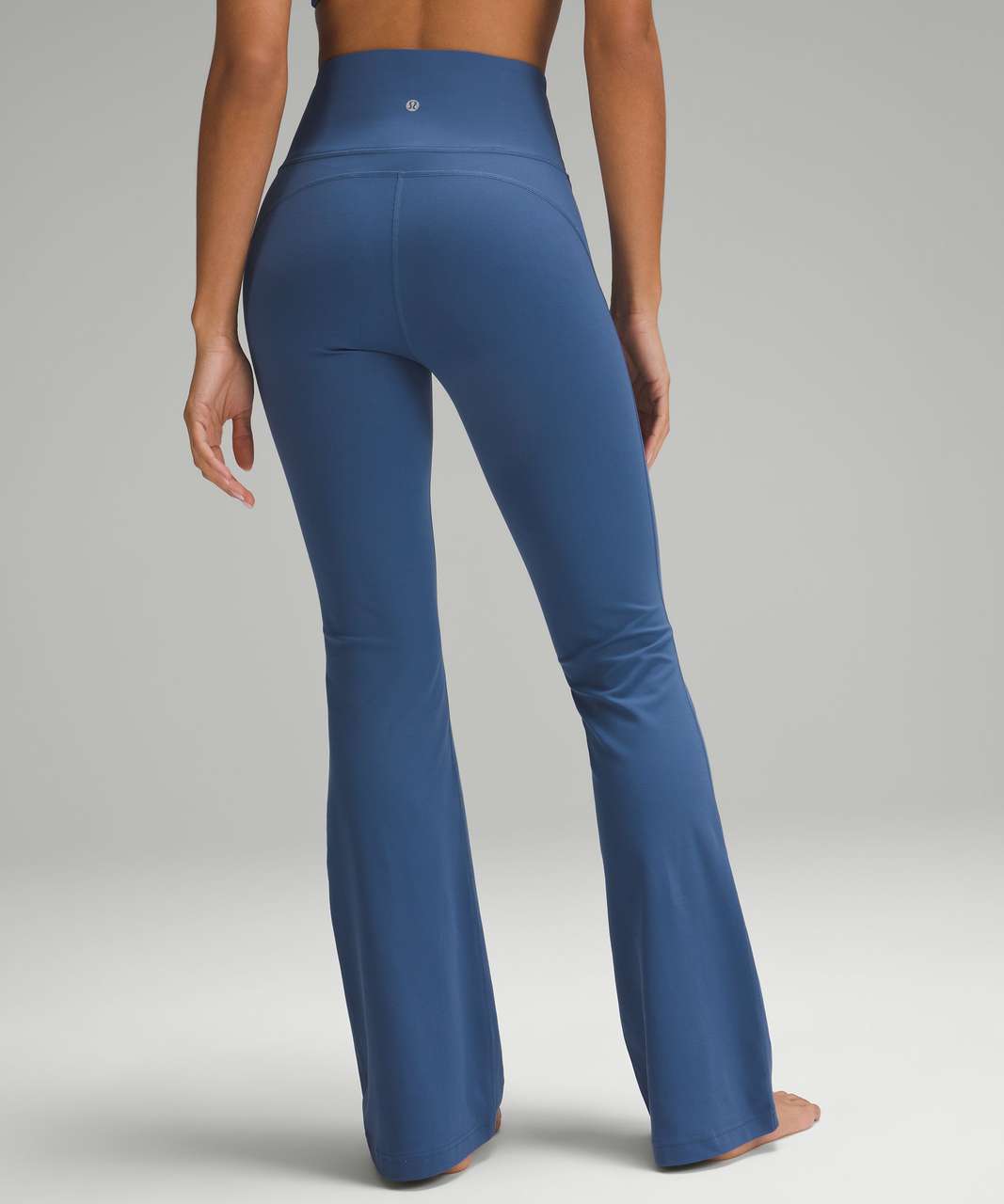 Lululemon Groove Super-High-Rise Flared Pant Nulu *Regular - Pitch Blue ...