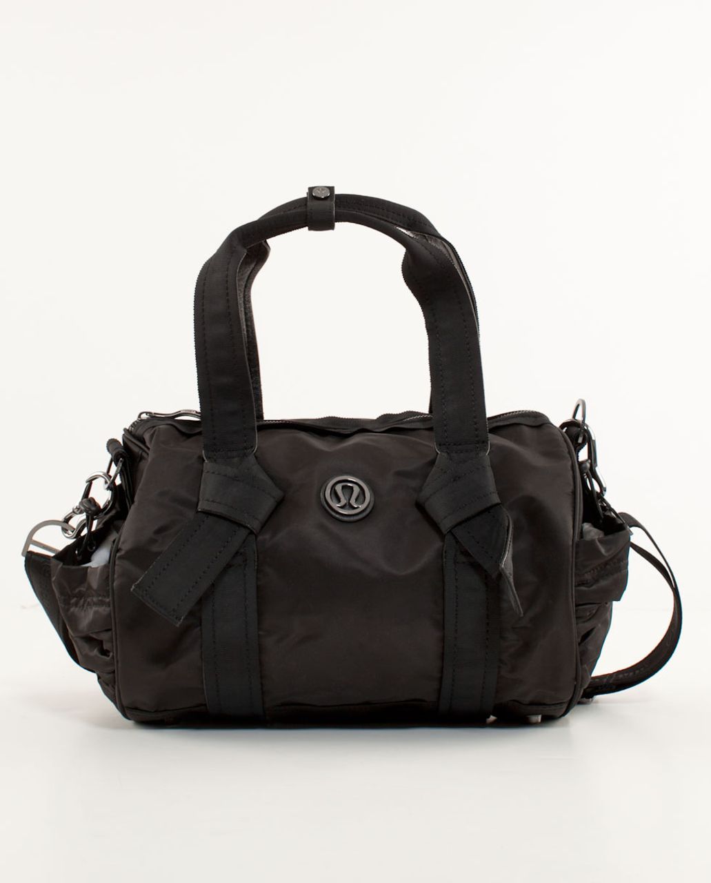 lululemon leather duffle bag