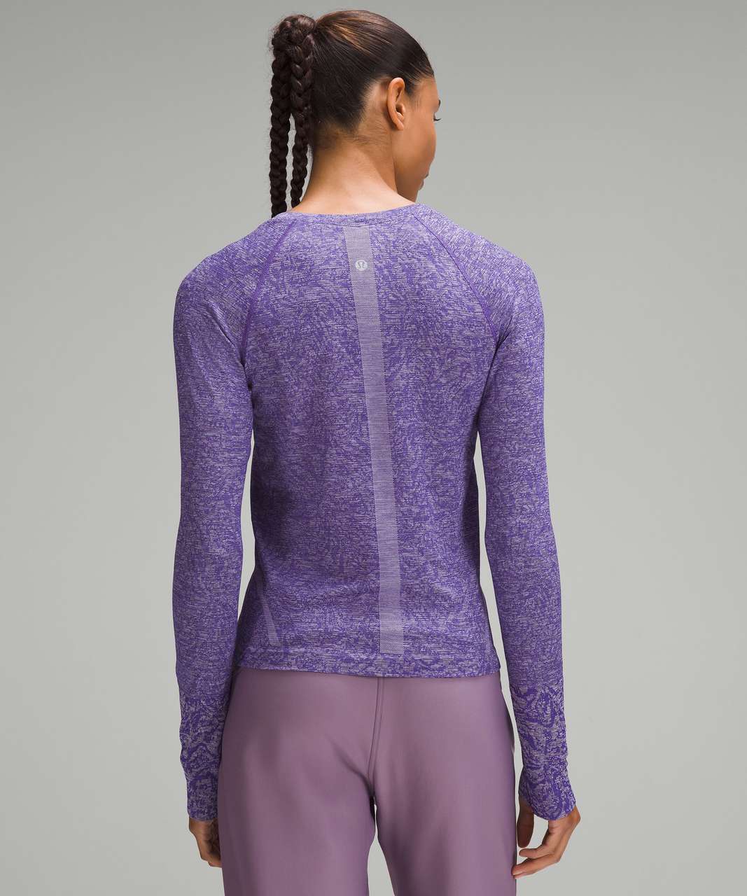 Lululemon Swiftly Tech Long-Sleeve Shirt 2.0 *Race Length - Contour Form Petrol Purple