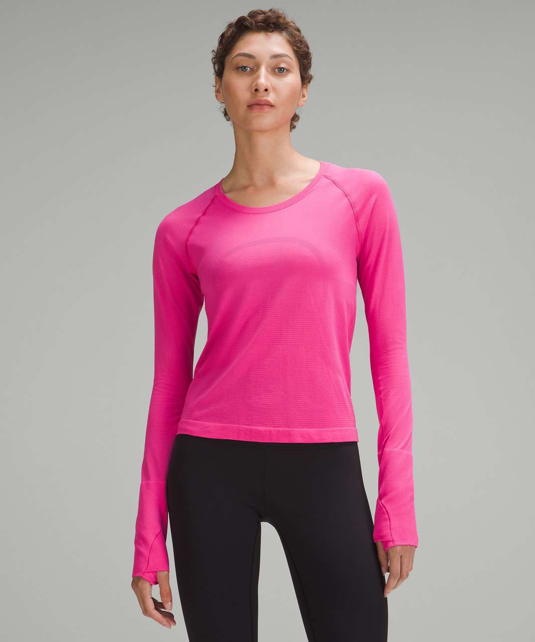 Lululemon Swiftly Tech Long-Sleeve Shirt 2.0 *Race Length - Sonic