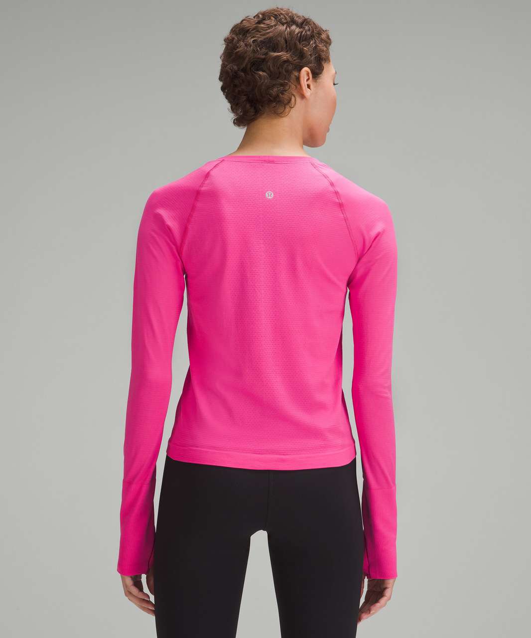 Lululemon Swiftly Tech Long-Sleeve Shirt 2.0 *Race Length - Sonic Pink /  Sonic Pink - lulu fanatics