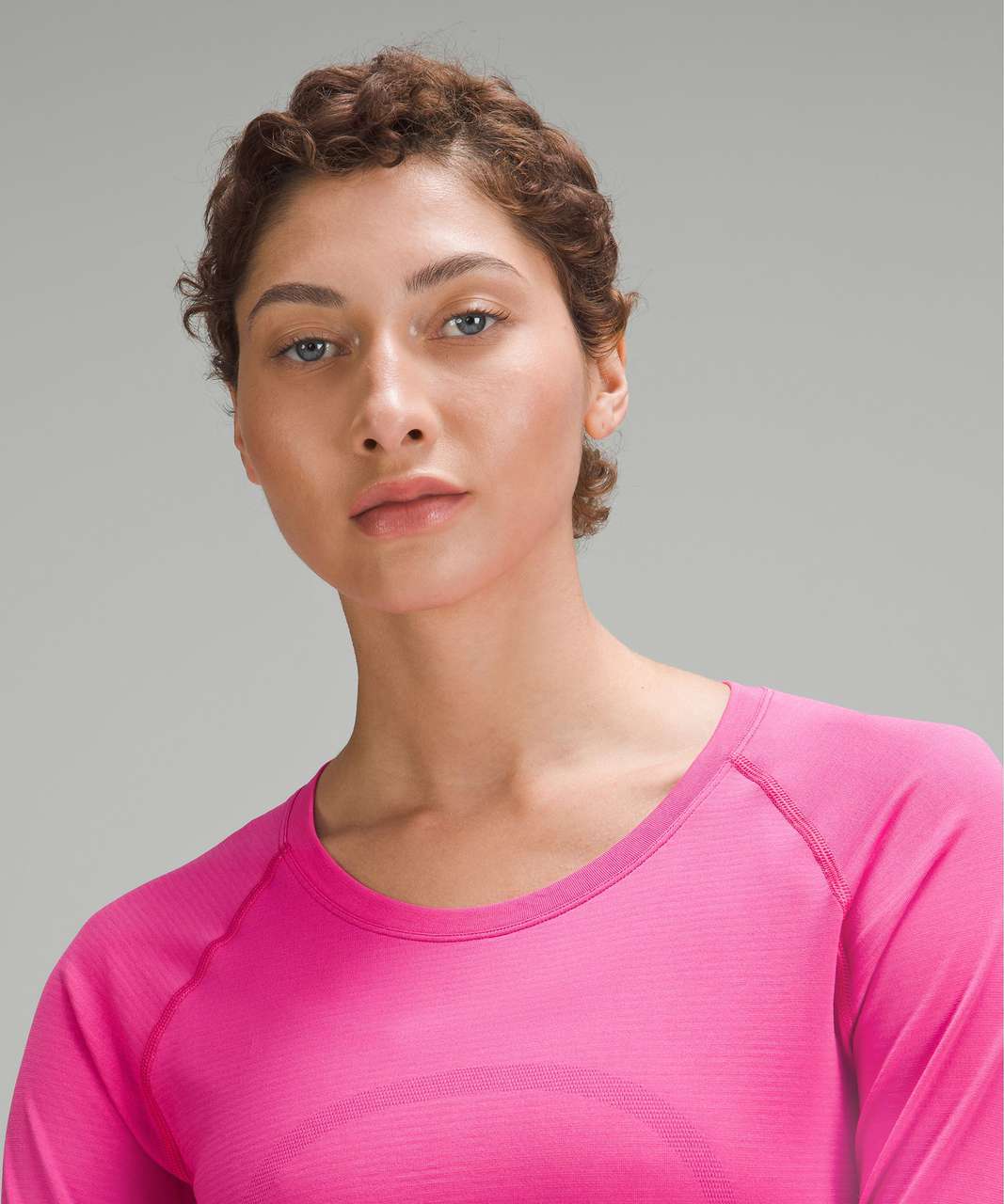 NWT Lululemon Swiftly Tech Long Sleeve Shirt 2.0 Race Length - Pink Peony  Size 4